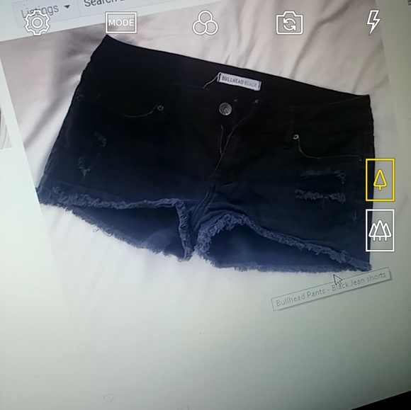 Pre-Owned Distressed Shorts - Picture 5 of 6